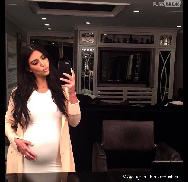 Kim Kardashian enceinte de son deuxième enfant
