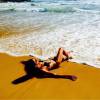 Capucine Anav en bikini sur Instagram