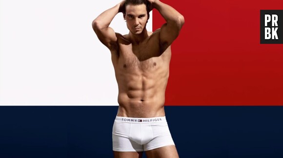 Rafael Nadal se met à nu lors d'un strip-tease pour Tommy Hiliger