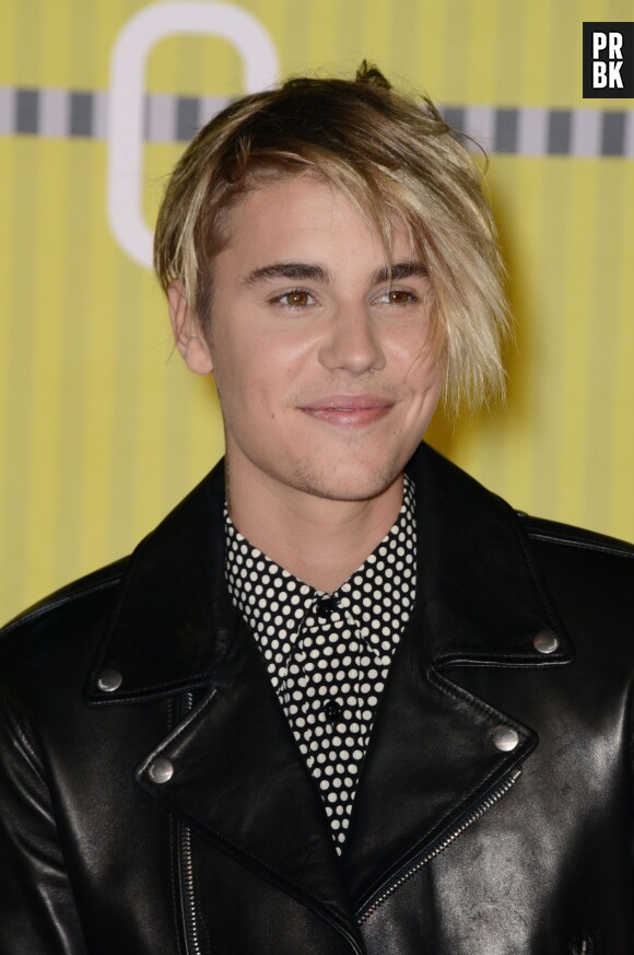 Justin Bieber sur le tapis rouge des MTV Video Music Awards 2015