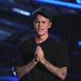  Justin Bieber au board des larmes&nbsp;sur la sc&egrave;ne des&nbsp;MTV Video Music Awards 2015 