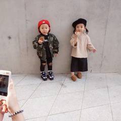 Des bébés ultra lookés sont les vraies stars de la Fashion Week de Seoul