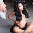  Naya Rivera nue et enceinte pour un shooting sexy 
