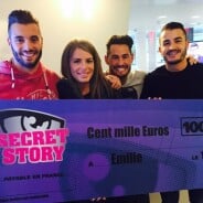 Emilie Fiorelli (Secret Story 9) : Christophe Beaugrand lui remet son chèque de 100 000 euros