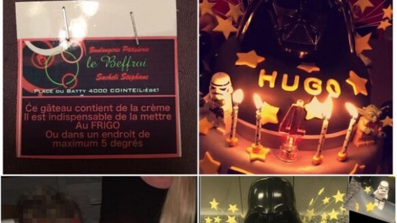 Amélie Neten en mode Star Wars pour l'anniversaire de son fils Hugo