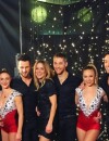 Maxime Dereymez et les danseurs de Danse avec les Stars soutiennent Veronic Dicaire dans les coulisses de l'enregistrement de Tout le monde chante contre le cancer
