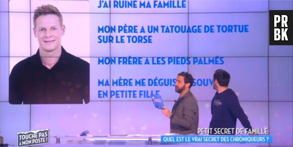 Matthieu Delormeau dévoile comment il a ruiné sa famille dans TPMP le 3 décembre 2015 sur D8