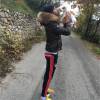 Thomas Vergara pose avec le chien de Nabilla Benattia sur Instagram
