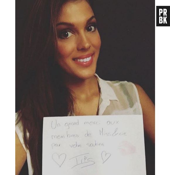 Iris Mittenaere (Miss Nord-Pas-de-Calais) élue Miss France 2016