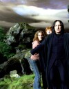 Alan Rickman avec Daniel Radcliffe, Emma Watson et Rupert Grint dans Harry Potter et le Prisonnier d'Azkaban