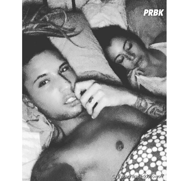 Anaïs Camizuli et Eddy au lit, sur Instagram, le 26 janvier 2016