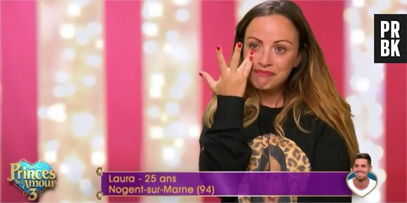 Laura (Les Princes de l'amour 3) dans l'épisode du 10 février 2016 sur W9