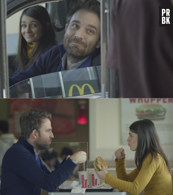 Burger King répond au tacle de Mcdonald's dans une pub