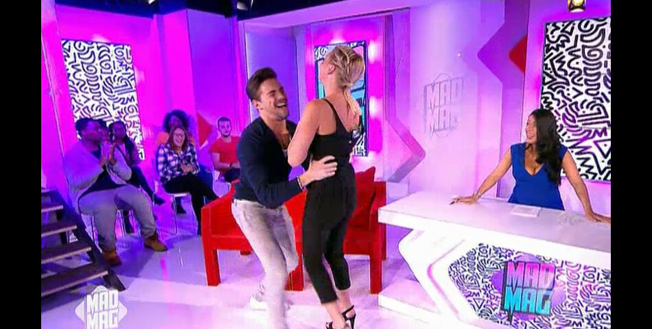 Olivier Dion danse avec Amélie Neten dans Le Mad Mag de NRJ 12