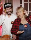 Cartman et Valérie Damidot participent à la Street Food Party au profit de l'association Cé ke du bonheur le 11 mars 2016