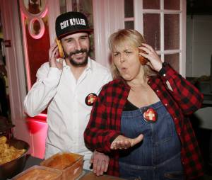 Cartman et Valérie Damidot participent à la Street Food Party au profit de l'association Cé ke du bonheur le 11 mars 2016