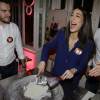 Sofia Essaïdi participe à la Street Food Party au profit de l'association Cé ke du bonheur le 11 mars 2016