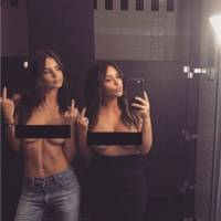 Kim Kardashian et Emily Ratajkowski topless et libérées : leur photo pour répondre aux haters