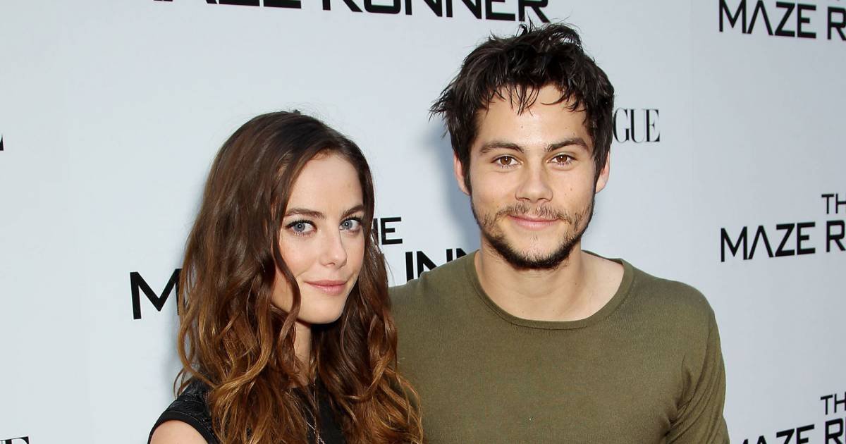 Dylan O'Brien et Kaya Scodelario sur une photo Purebreak
