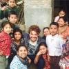 Kev Adams au Népal sur le tournage du film Tout là-haut