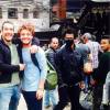 Kev Adams et Vincent Elbaz au Népal sur le tournage du film Tout là-haut