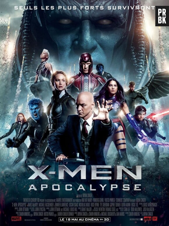 X-Men Apocalypse : l'affiche du film