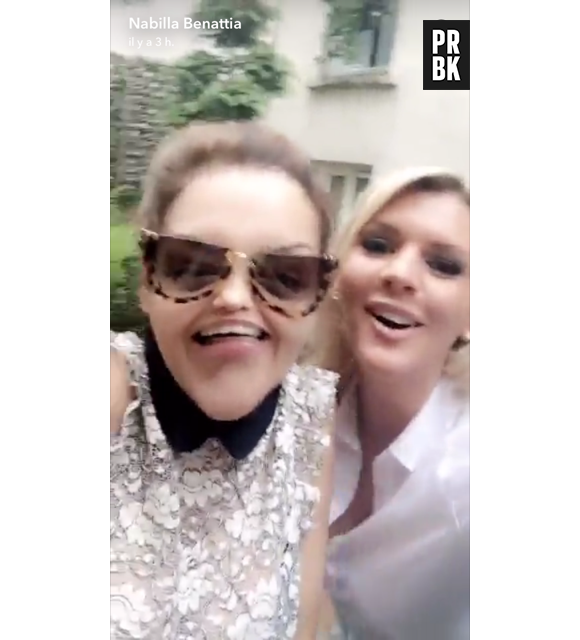 Amélie Neten et Nabilla Benattia s'éclatent sur Snapchat