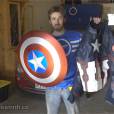 Captain America : The Hacksmith réalise son bouclier