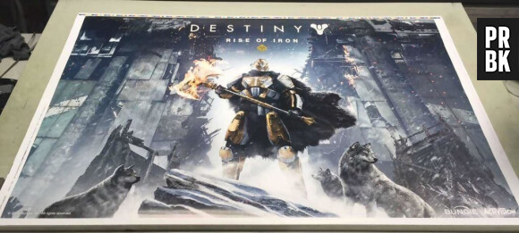 Poster de Destiny : Rise of Iron fuité sur Reddit