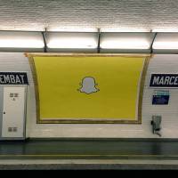 Snapchat envahit Paris : le fantôme jaune débarque dans le métro