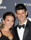 Novak Djokovic : sa femme Jelena Ristic lors d'une soirée