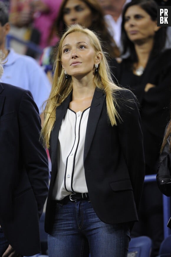 Novak Djokovic : sa femme Jelena Ristic l'encourage lors d'un match