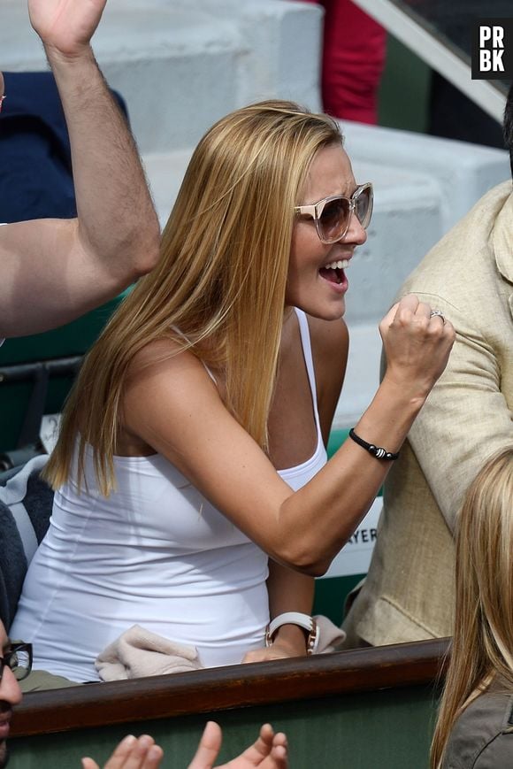 Novak Djokovic : sa femme Jelena Ristic dans les tribunes