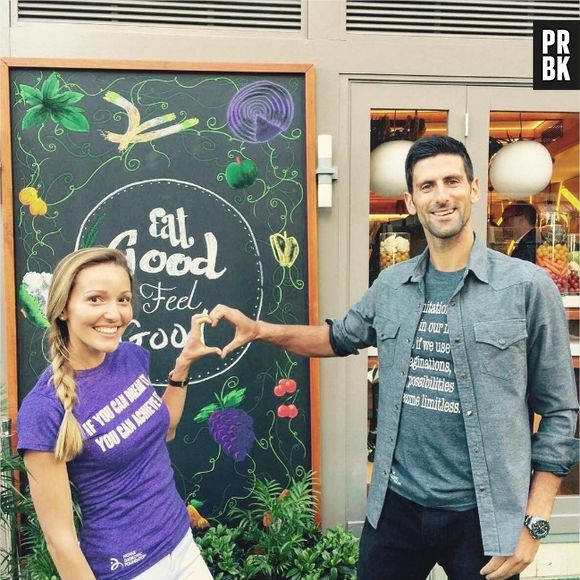 Novak Djokovic et sa femme Jelena Ristic complices sur Instagram