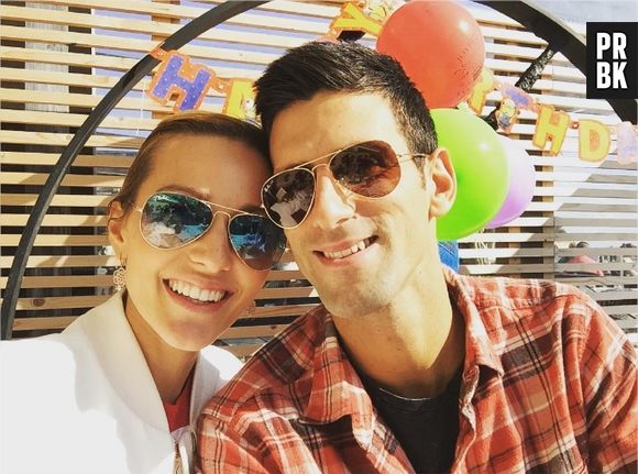 Novak Djokovic et sa femme Jelena Ristic complices sur Instagram