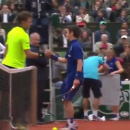 Stan Wawrinka (Roland Garros 2016) réalise le rêve d&#039;un ramasseur de balles