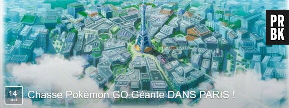 Pokémon GO : le rassemblement géant organisé par une page Facebook annulé à Paris ce 14 juillet 2016 ?