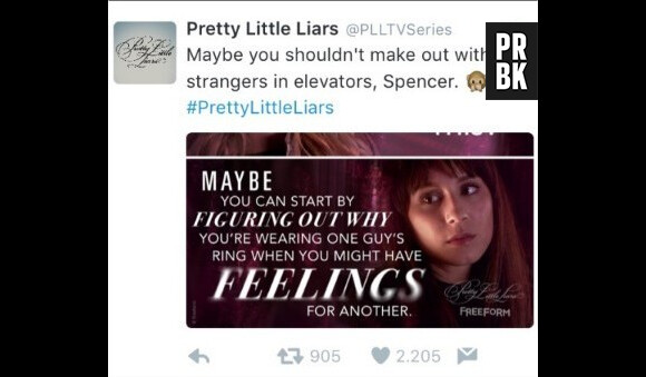 Pretty Little Liars saison 7 : le tweet qui a énervé Troian Bellisario