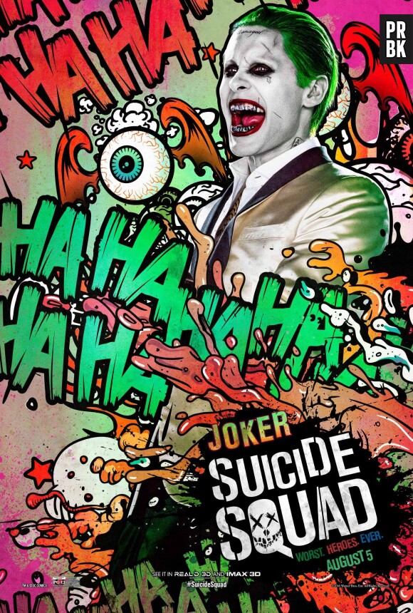 Jared Leto est : le Joker