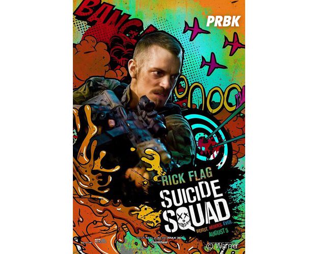 Joel Kinnaman est Rick Flag