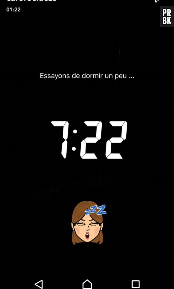 Les vacances de rêve de Caroline Receveur se transforment en cauchemar : malade, elle perd 3 kilos en une nuit.