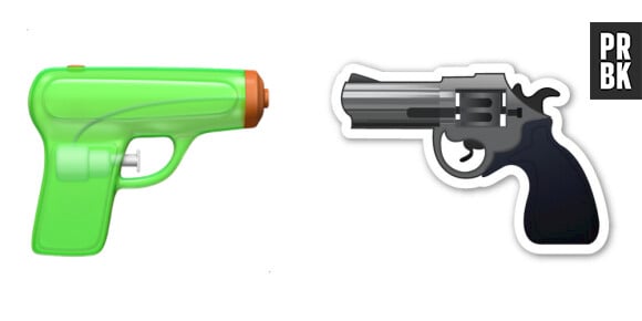 Apple : L'emoji revolver controversé bientôt remplacé... par un pistolet à eau !