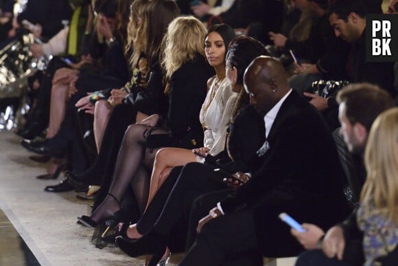 Kim Kardashian était en front row de tous les défilés de la Fashion Week parisienne.