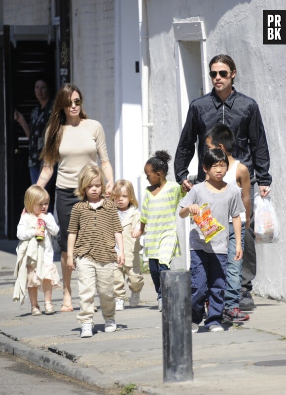 Brad Pitt et Angelina Jolie ne seraient pas d'accord sur la garde des enfants, c'est pour ça que Brad n'aurait pas signé.