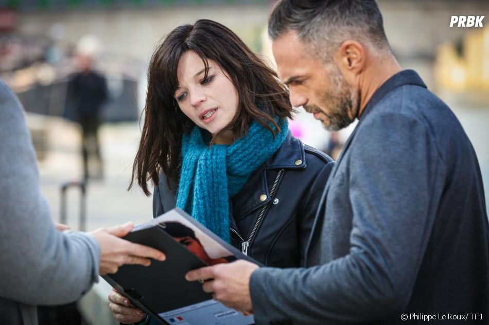Juliette Roudet et Philippe Bas dans Profilage sur TF1. Purepeople