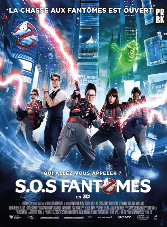 affiche du DVD Blu-Ray de SOS FANTOMES