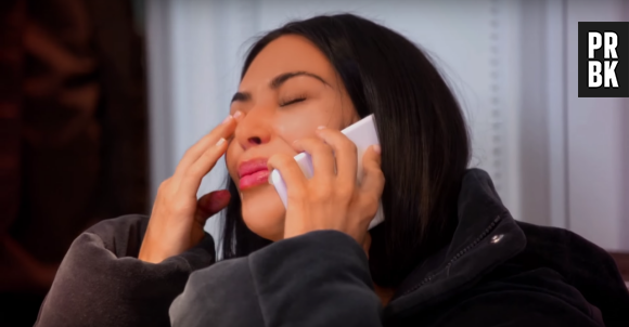 Kim Kardashian apprend l'hospitalisation dans L'Incroyable Famille Kardashian