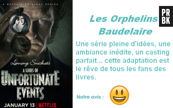 Orphelins Baudelaire : la série de Netflix