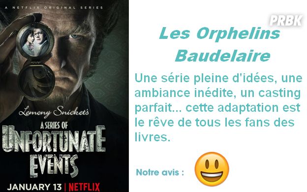 Orphelins Baudelaire : la série de Netflix