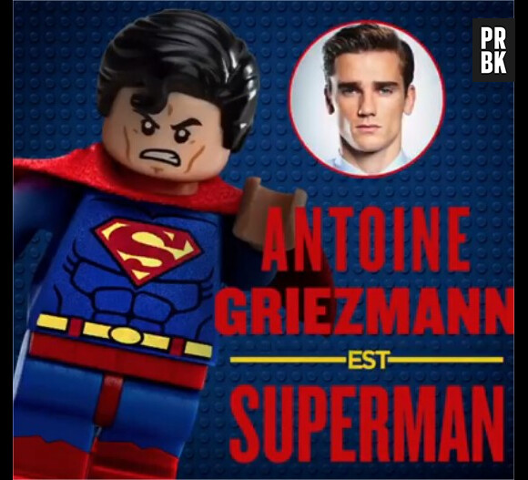 Antoine Griezmann au cinéma : le footballeur va doubler Superman dans le film Lego Batman